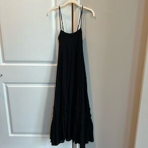 Black free people maxi dress